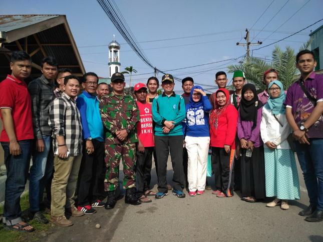HMI Cabang Medan dan PMI Kecamatan Medan Denai Gelar Bakti Sosial