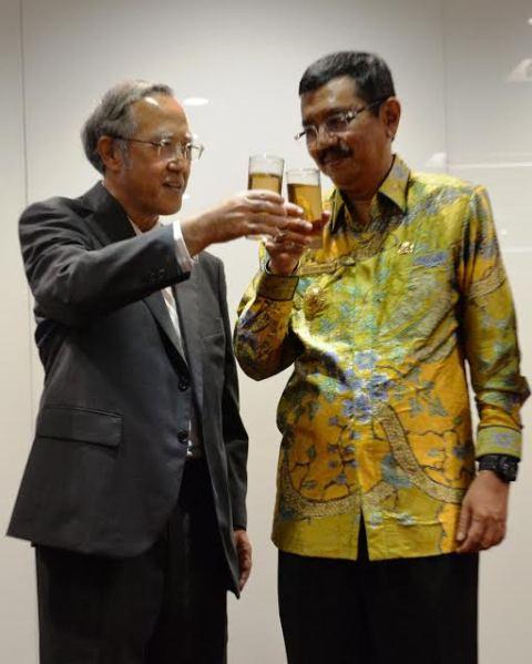 Gubsu Ucap Sayonara ke Konjen Jepang MR Hirofumi Morikawa