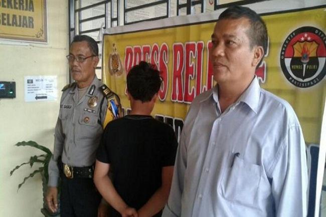 Cabuli Siswi SMK di Tebingtinggi, Seorang Buruh Bangunan Ditangkap Polisi