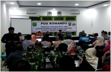 Banjir Bandang di Padangsidimpuan, Kodim 0212/TS Beri Pengarahan ke Warga
