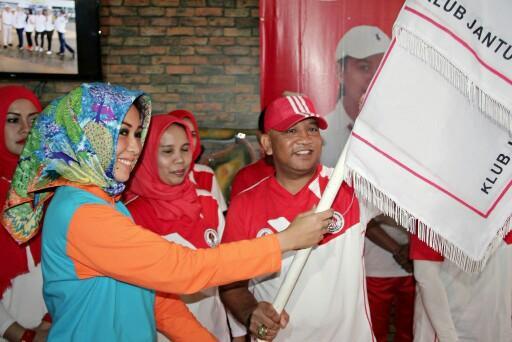 Ketua Yayasan Jantung Indonesia Sumut Lantik Klub Jantung Sehat Polonia