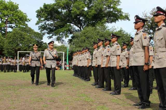 Dilantik, Ratusan Bintara Muda Hari Resmi Jadi Anggota Polri