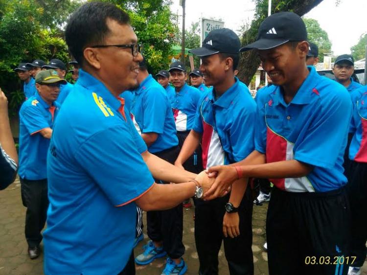 Wakil Walikota Lepas Keberangkatan Rombongan TAGANA Dinsos Kota Binjai
