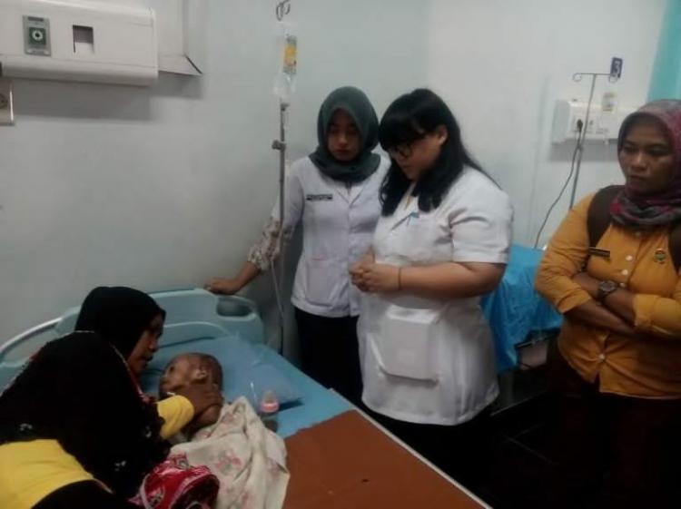 Kondisi Fati Kurus dan Kulit Mengelupas   Harus Dirawat di RSUD