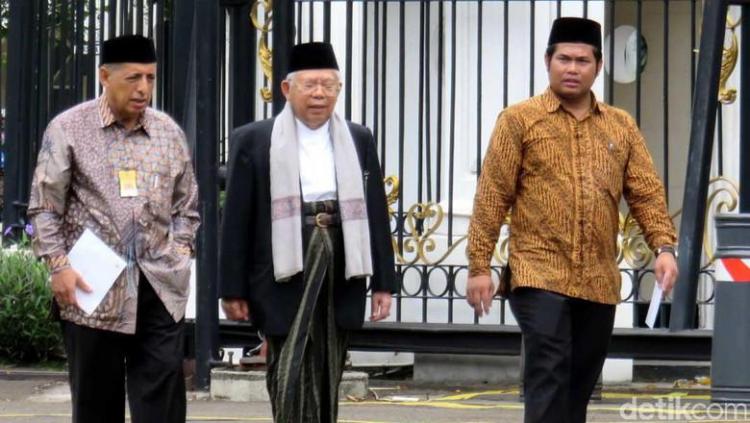 Bertemu KH Maruf Amin, Presiden Jokowi Sampaikan Upaya Atasi Kesenjangan Ekonomi
