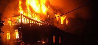 Pagi-Pagi, Rumah Bilson Saragih Dilalap Api