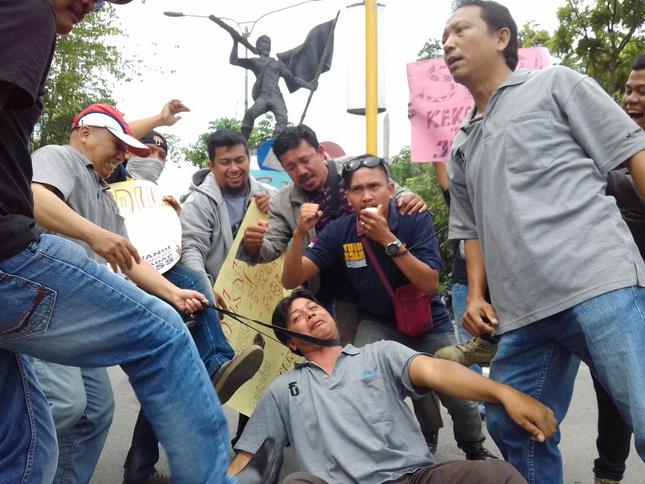 Aksi Solidaritas, FJD Kecam Kekerasan Terhadap Kontributor INews TV