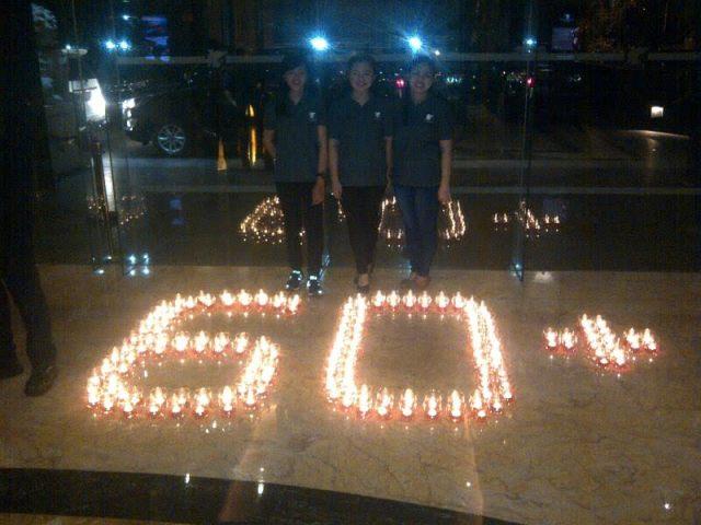 Peringati Global Warming, JW Marriott Matikan Listrik Selama 60 Menit