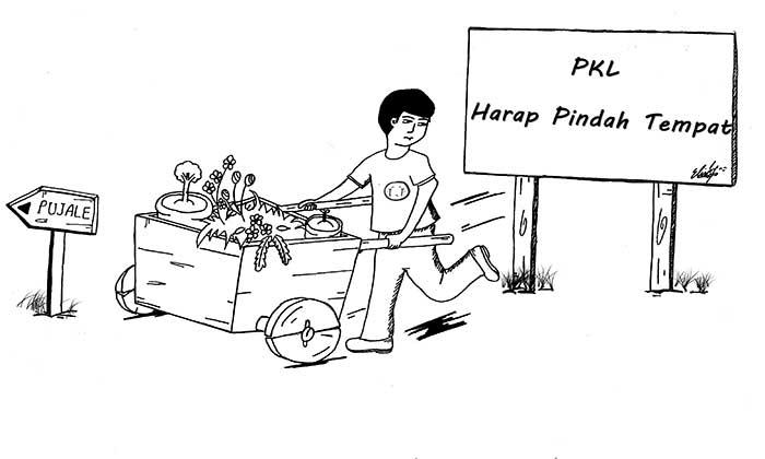 Penggusuran Lapak Pedagang Kampung Lalang Nyaris Timbulkan Bentrok