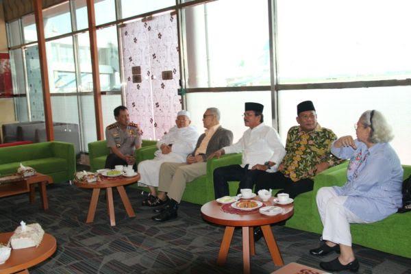 Bupati dan Kapolres Deli Serdang Sambut RI 2 ke-6