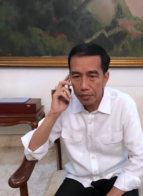 Telepon Raja Salman, Presiden Jokowi Sampaikan Ucapan Selamat Jalan