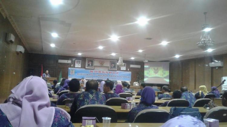 Sekdako Binjai Tutup Workshop Revolusi Mental