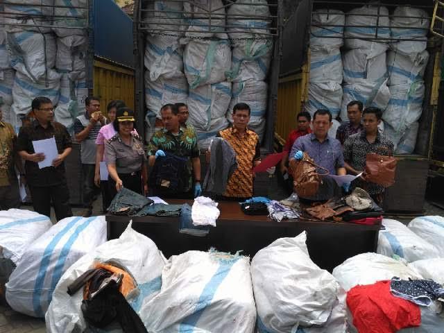 446 Karung Pakaian Monza Senilai 2,23 Miliar dari Malaysia Diamankan Poldasu