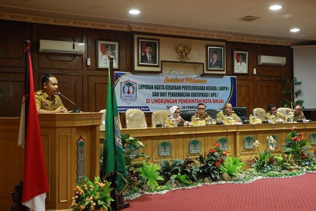 Pejabat Pemko Binjai DIimbau Segera Laporkan Harta Kekayaan ke KPK
