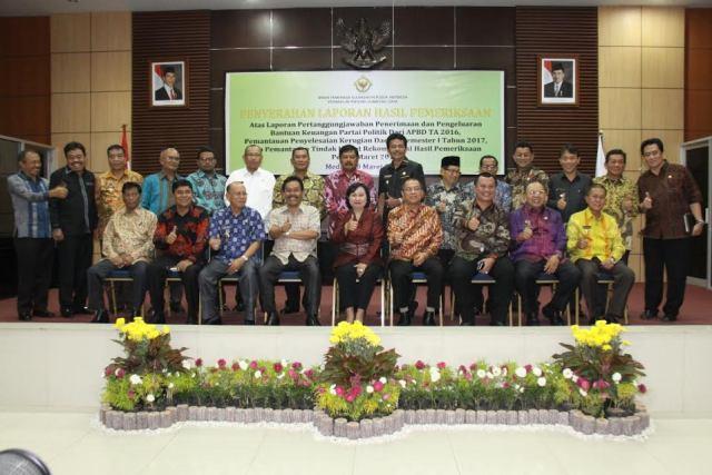 Bantuan Parpol, Gubsu Minta Inspektorat Tindaklanjuti Rekomendasi LHP BPK