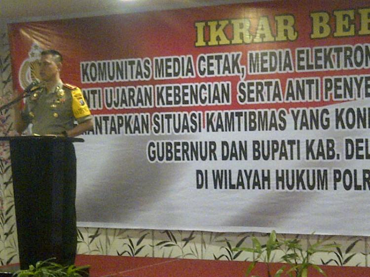 Kapolrestabes Medan: Elemen Masyarakat Harus Redam Konflik Pilkada