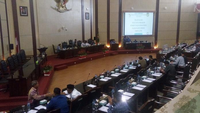 19 Ranperda Masuk Prolegda Kota Medan 2018