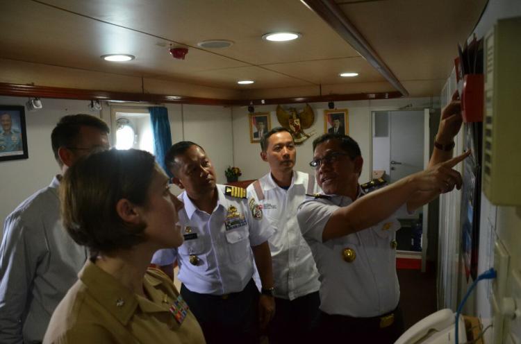 USCG Kunjungi Pangkalan Armada Bakamla RI di Barelang 