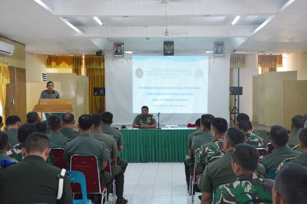 Yayasan Kartika Eka Paksi Sosialisasi Program Beasiswa di Makorem 022/PT