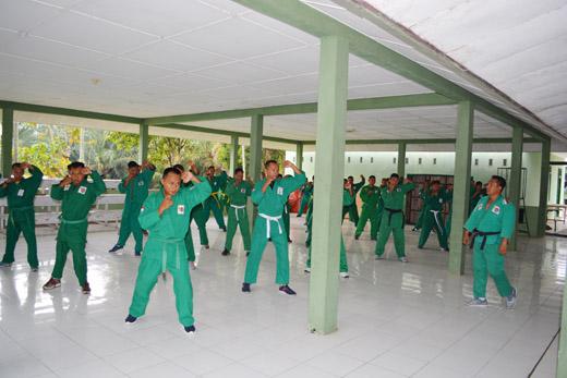 Minggu Militer Korem 022/Pantai Timur Berlatih Yongmoodo