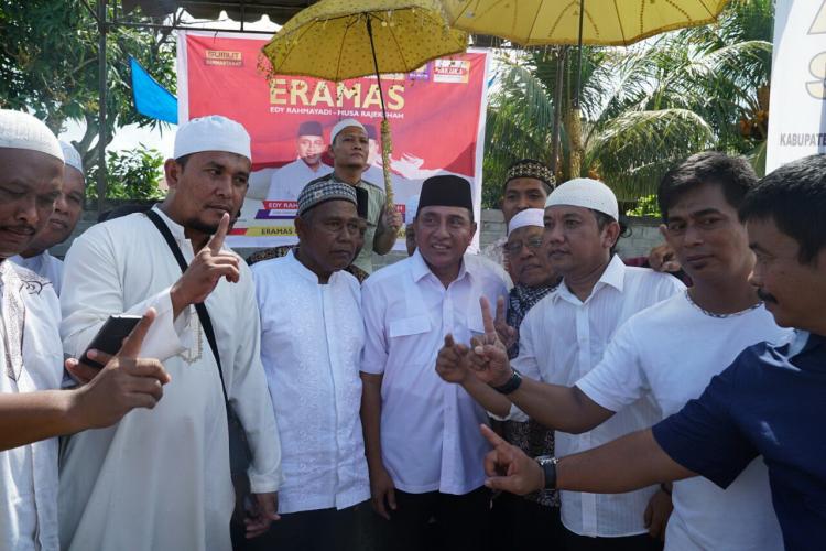 Didukung Masyarakat Langkat, Ini yang Akan Dilakukan Edy Rahmayadi Jika Terpilih 