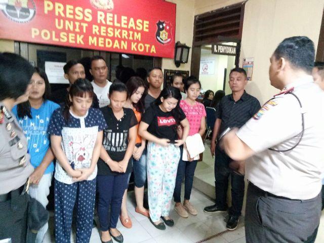E Hotel KTV di Jalan Cirebon Digerebek, 10 Pengunjung Diamankan, 7 Diantaranya Perempuan