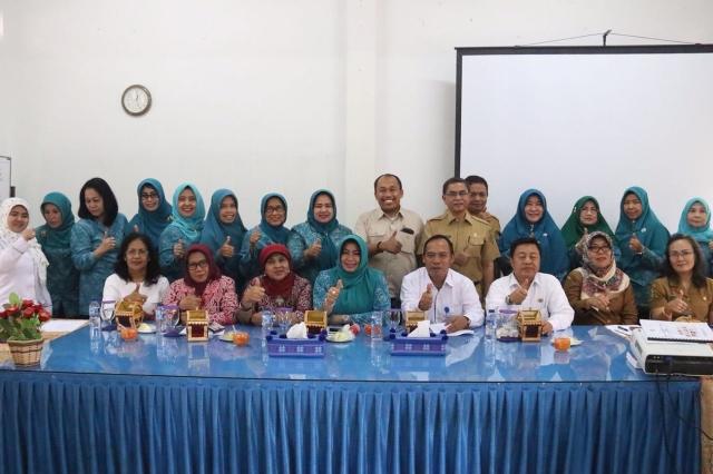 Evi Diana Sambut Tim Verifikasi Lomba Kesatuan Gerak PKK Pusat