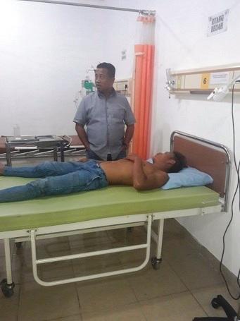Lawan Polisi Saat Ditangkap, Pengedar Sabu Ini Roboh Tertembak Pistol Polisi di Serbelawan