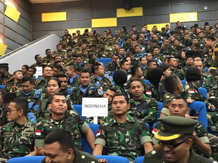 45 Prajurit TNI Melaksanakan Peacekeeping Exercise Shanti Doot-4 2018 di Bangladesh