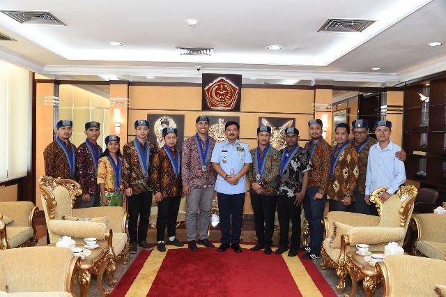 Panglima TNI Terima Audiensi Ketua Umum GMKI