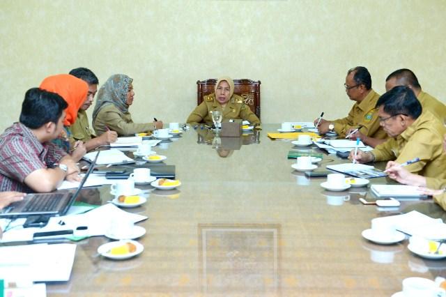 Rapat Percepatan GKT Bersama PT Sura Tani, Wagubsu Imbau Agar Lingkungan Diperhatikan