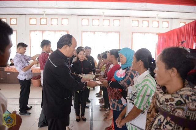 Kabupaten Pakpak Bharat Launching Penyaluran Bansos PKH Tahap I 