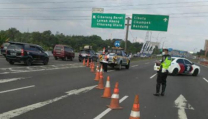 Mulai Hari Ini Larangan Ganjil Genap Berlaku di Tol Bekasi
