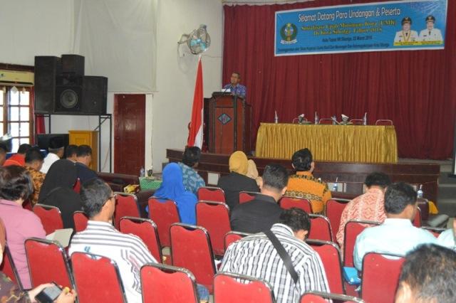 Dinas Koperasi Usaha Kecil Menengah dan Ketenagakerjaan Kota Sibolga Gelar Sosialisasi UMK Tahun 2018