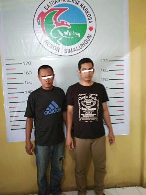 Inilah Dua Oknum PNS yang Diamankan Satuan Narkoba Polres Simalungun karena Terlibat Narkoba