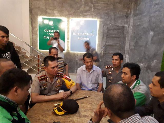 Insentif Tak Cair Selama Dua Minggu, Ribuan Driver Grab di Medan Demonstrasi