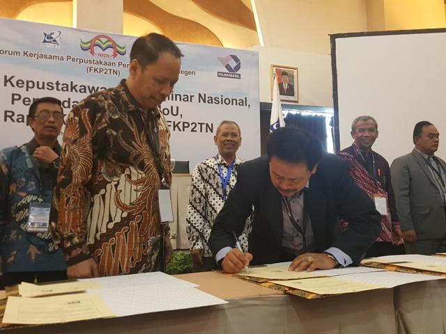 UMSU Jalin MoU Dengan Perpusnas RI