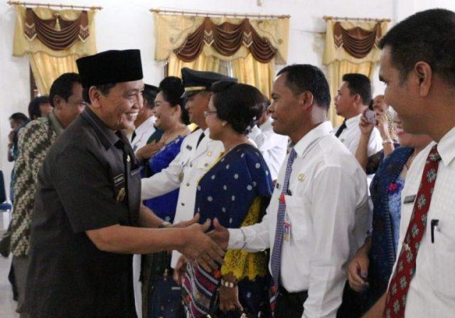 Wakil Bupati Humbahas Lantik Pejabat Administrator dan Pengawas 