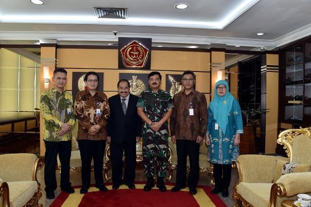 Panglima TNI Terima Audiensi Kepala PPATK