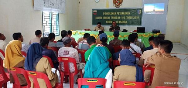 Bersama Muspika, Danramil 16/PT Gelar Deklarasi Pemilu Damai di Simalungun