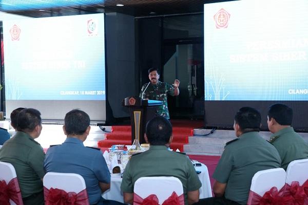Panglima TNI: Satsiber TNI Lindungi Infrastruktur Kritis TNI