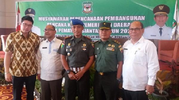 Kasdim 0207/Simalungun Berharap Proses Pembangunan Kota Pematangsiantar di Tahun 2020 Tercapai Sesuai Target
