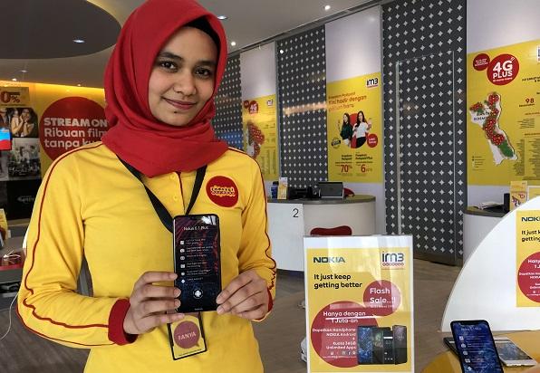 Kolaborasi 4G Plus Indosat Ooredoo Bersama Smartphone Nokia Android