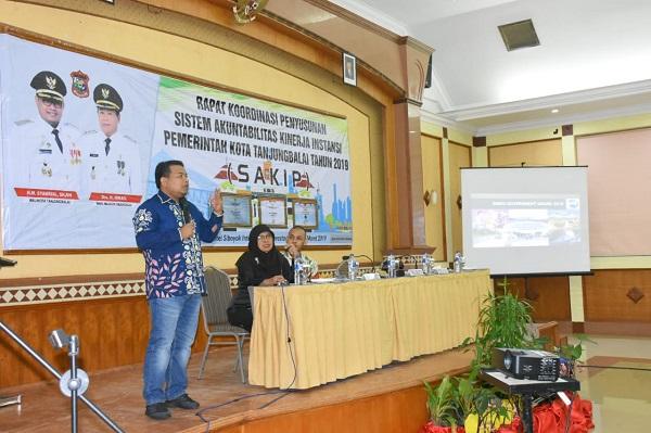 Rakor Penyusunan dan Coaching Clinic SAKIP, KemenPAN dan RB Minta Pemko Tanjungbalai Efisien Gunakan Anggaran