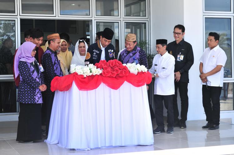 Presiden Jokowi Resmikan Rusunawa Universitas Muhammadiyah Gorontalo