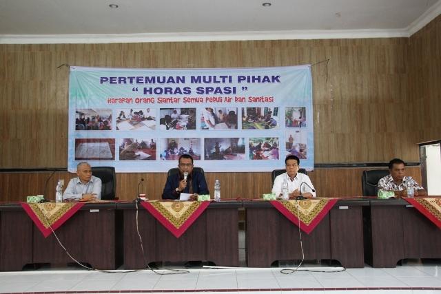 Tingkatkan Akses Air Minum dan Sanitasi Aman, Pemko Pematangsiantar Lakukan Pertemuan Multi Pihak 