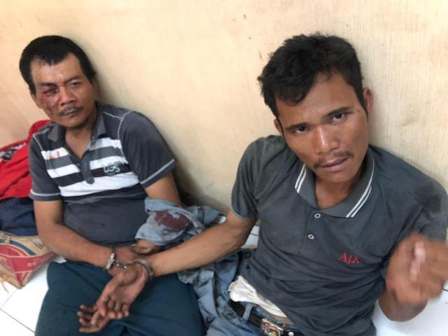 Rampok Supir di Jalan Cemara, Dua Warga Tanjung Mulia Babak Belur Dihajar Warga