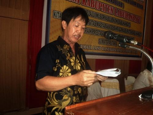 Fery Wijaya Ditetapkan Menjadi Ketua Koni Labuhanbatu 