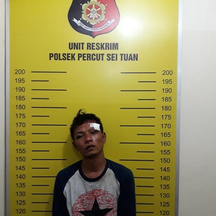 Curi HP di Tembung, Warga Tanjung Balai Ini Dihajar Massa
