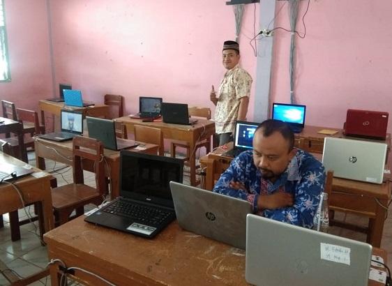 1 April UNBK Tingkat MA, Kepala MAN Karo: Peran Proktor dan Teknisi Tentukan Sukses dan Gagalnya UNBK